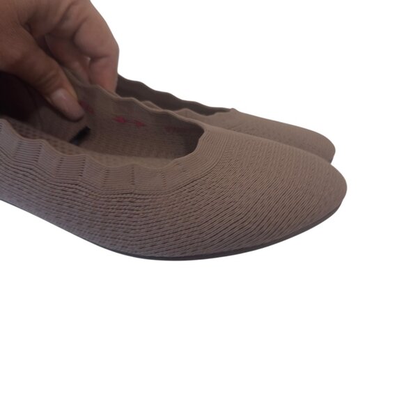 Skechers Womens Brown Air Cooled Memory Foam Flats Size 7 - Picture 11 of 14